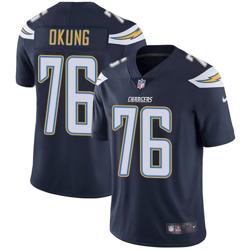 Nike Men & Women & Youth Chargers 76 Russell Okung Navy NFL Vapor Untouchable Limited Jersey,We sell and wholesale Nike Men & Women & Youth Chargers 76 Russell Okung Navy NFL Vapor Untouchable Limited Jersey on line form chian!